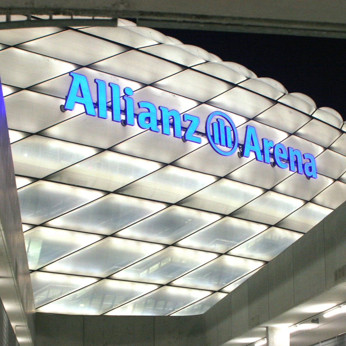 Werbeanlage Allianz Arena