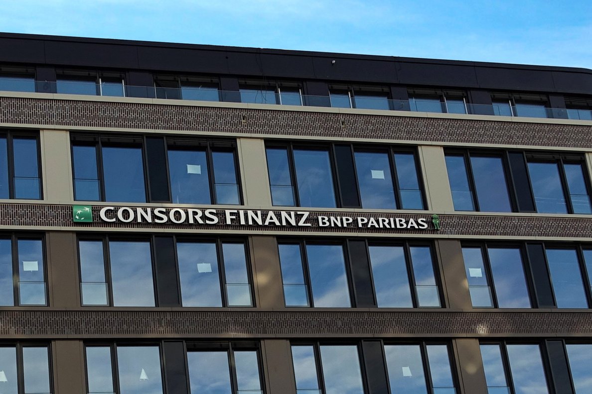 Schriftzug consors finanz